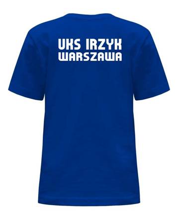 Koszulka bawełniana Dziecięca JHK - UKS IRZYK WARSZAWA